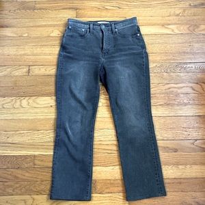 Madewell Slim Demi Bootcut Jeans in Midnight